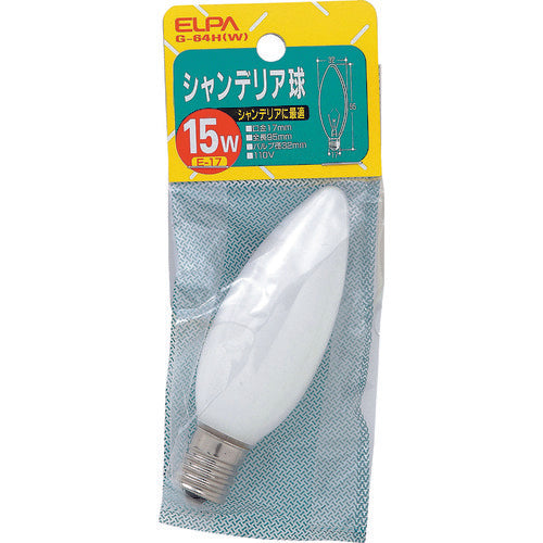 ELPA 샹들리에 E17 G-64H(W) 1개