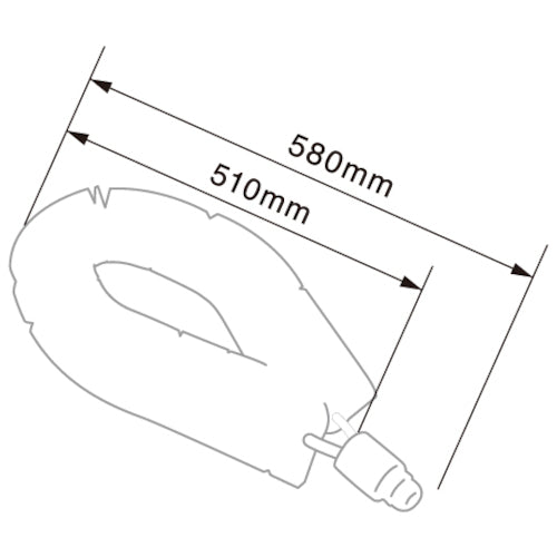 BURRTEC Barcute Plus High Altitude Multi-Brush Head Red BCP-TCBR 69472603 1 pc