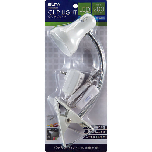 ELPA LED 클립 라이트 SPOT-LL201D 1개