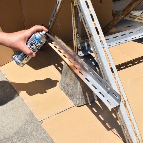 ATOM PAINT Zinc Rust Prevention Spray 300ml Silver 00001-16902 1 bottle