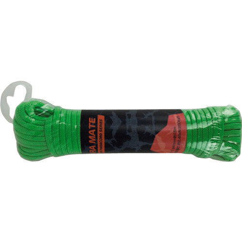 ユタカメイク パラメイトロープ 4mm×15m 緑 PMR-05 1 本