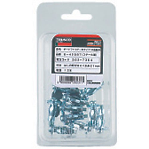 TRUSCO Board Fastener Steel M4X39 10pcs (Hollow Wall Anchor/Scissor Fixing Type) B-409BT 1 PK
