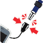 OP Strap 1 piece Blue NX-206P-BU 1 piece