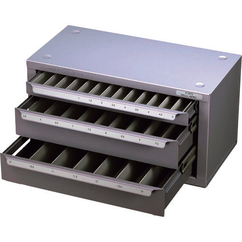 ヒューイット ドリル専用キャビネット【1.0〜13.0mm/0.5とび】 13075 1 台