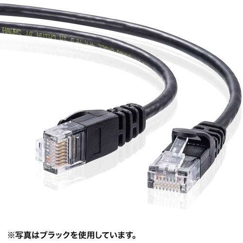 SANWA カテゴリ6極細LANケーブル LA-SL6-02BL 1 本
