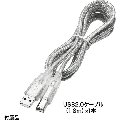 SANWA USB2.0 수동 전환기(2회로) SW-US22N 1개
