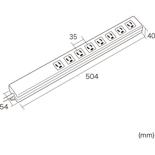 SANWA PC-linked tap TAP-RE4MN 1 piece