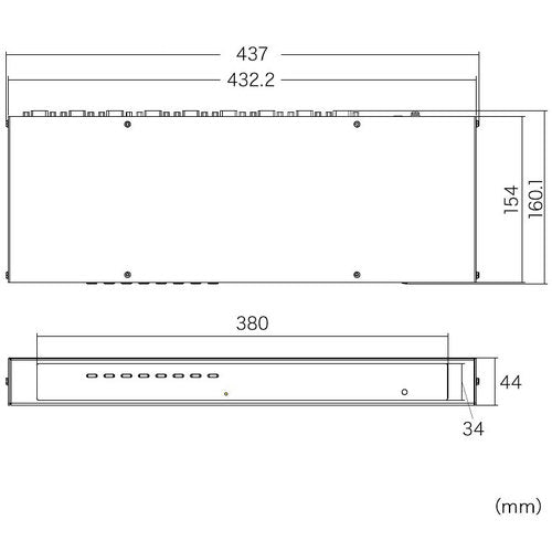 SANWA PS/2 and USB compatible PC automatic switch (8:1) SW-KVM8UP 1 unit
