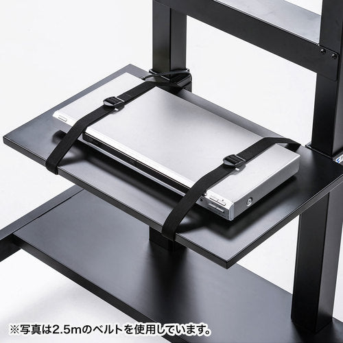 SANWA Equipment Fixing Belt (2.0m, set of 2) RAC-BL4 1 S