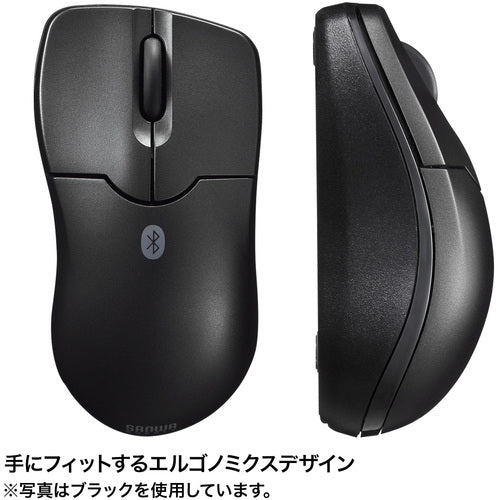 SANWA 블루투스 3.0 블루 LED 마우스 MA-BTBL27R 1개