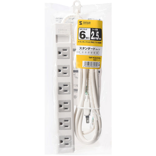 SANWA 전원 탭 TAP-N3625N 1개