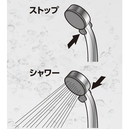 SANEI 스톱 샤워 헤드 PS3953-81XA-CD2 1 개