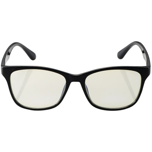 エレコム ブルーライト対策メガネ(スタンダード) G-BUC-W02BK 1 本