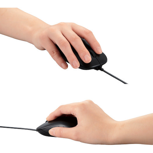 エレコム 有線3ボタン赤色LEDマウス M-K7URWH/RS 1 個