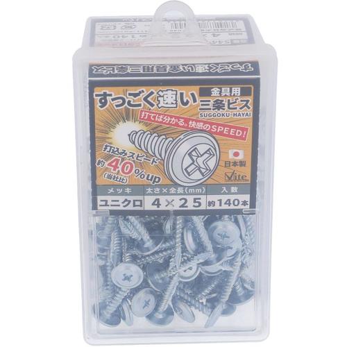 OHSATO 유니클로 매우 빠른 산조 쇠장식 나사 4X25 544-344 1 상자