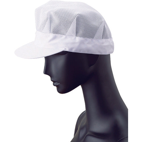 サンペックス メッシュ八角帽子 ホワイト FH-5179 1 枚