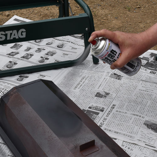 아톰 페인트 내열 스프레이 300ML 블랙 00001-09701 1 개