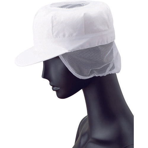サンペックス 八角帽子(メッシュ付)ホワイト G-5210 1 枚