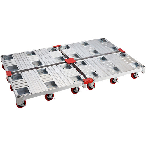 하세가와 알루미늄 운반차 이튼 대차용 연결 금구(17583) 연결 파이프 설치용 NAC-J2P 1조