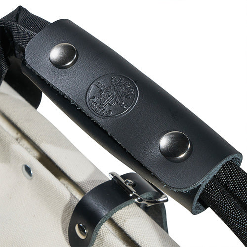 KLEIN キャンバスツールバック ナチュラル/ブラック 457.2×152.4×355.6mm 5003-18 1 個