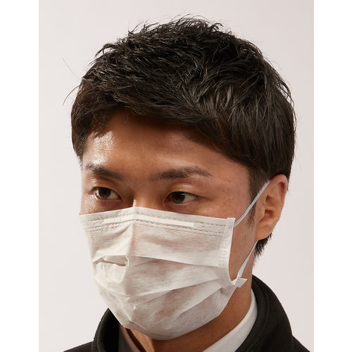 TRUSCO Clean Room Mask, 2-ply (50 pieces) CM-2-50 1 bag