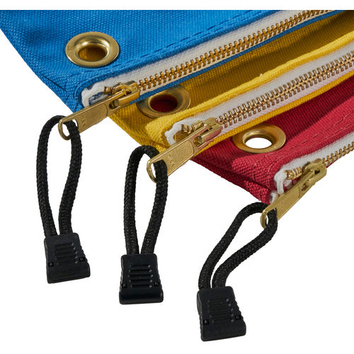 KLEIN Tool Pouch Set of 3 (Red, Blue, Yellow) 5539CPAK 1 S