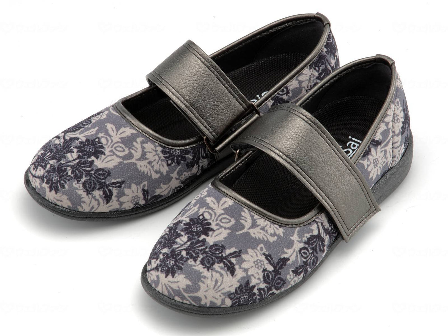 マリアンヌSaiSai フラワープリント W941 クラシックブラック 22.0