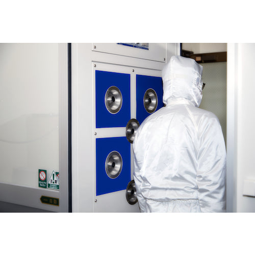 TRUSCO Air Shower Adhesive Sheet 300X300 30 Sheets Medium Viscosity Blue ASS-3030B 1 SHT