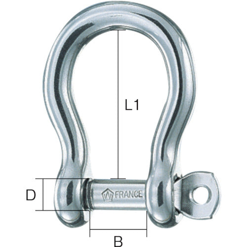 Witcher self-locking bow shackle 1243 1243 1 piece