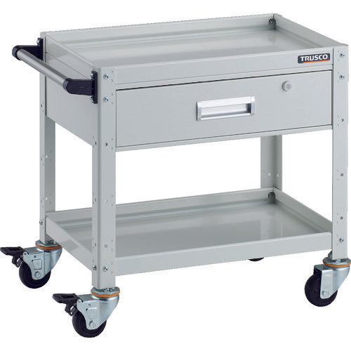 TRUSCO Tool Wagon Birdy Wagon 600 x 400 x H600 with 1 deep drawer White BDW-662Y-W 1 unit