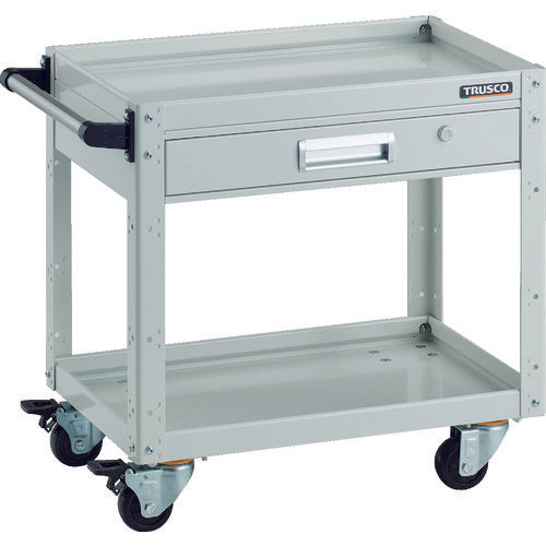 TRUSCCO 툴 왜건 이글 왜건 600X400 인출 첨부 4륜 자재 화이트 EGW-662VJ-W 1대