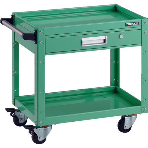 TRUSCCO 툴 왜건 이글 왜건 600X400 인출부 4륜 자재 영 그린 EGW-662VJ-YG 1대