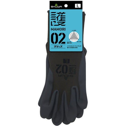 SHOWA MAMORI 02 Grip L size MAMORI02-L 1 pair