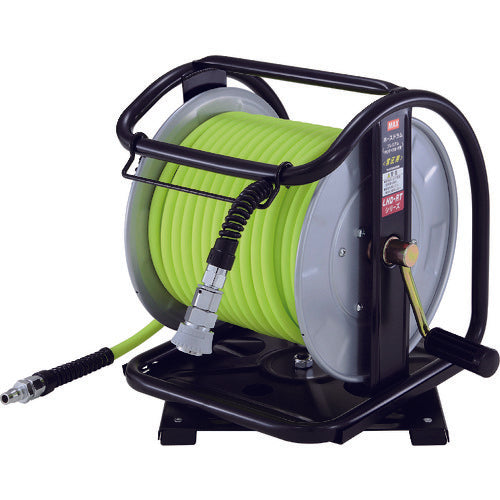 MAX Air Reel, Normal Pressure Soft Slip Hose Drum, Premium Model, Total Length 30m, LHD-RT7030S1, 1 Unit