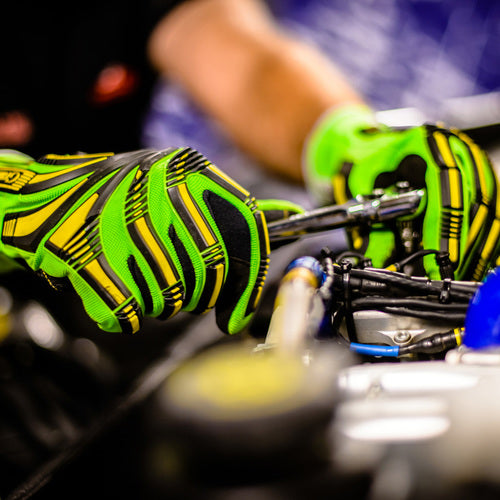 GranberG 내절창 섬유 내충격 장갑 반사 시인 모델 115.9001 M 115.900108 1 쌍