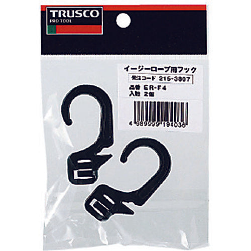 TRUSCO Easy Rope Hooks 2 pcs ER-F4A 1 bag
