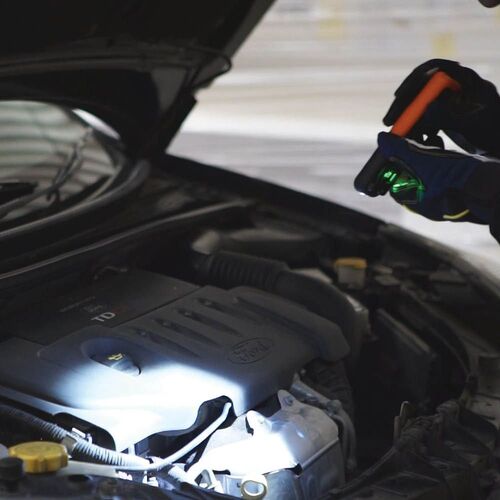 GROZ 充電式LEDハンドライト 3W COB LED/390 1 個