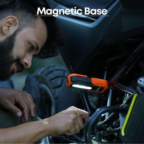 GROZ 充電式LEDポケットフラッシュライト 2W COB 200Lm LED/150 1 個