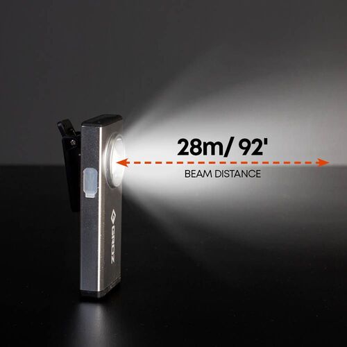 GROZ 充電式LEDポケットフラッシュライト 5W SMD 500Lm LED/190 1 個