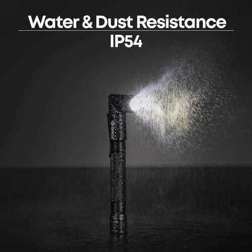 GROZ アルミLEDペンライト 3W 90度旋回 LED/160 1 個