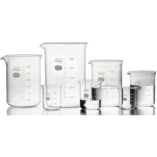 HARIO ビーカー 目安目盛付 5000ml B-5L-SCI 1 個
