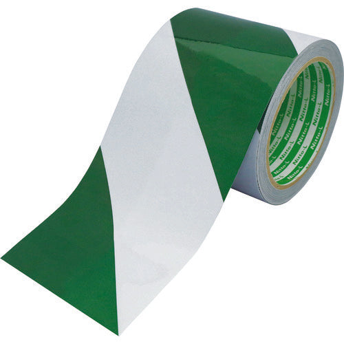 Nitto Elmate Reflective Tape 90mm x 10m Green/White HT-90GW 1 Roll