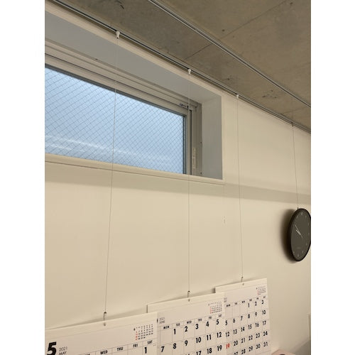 TRUSCO ピクチャーレール2M 30KG用 ホワイト TMCH2-W 1 本