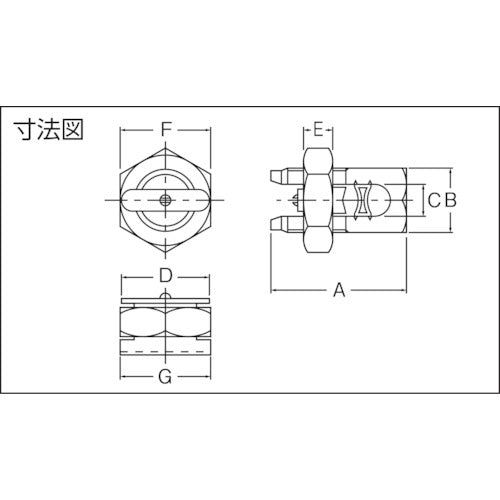 도신 전기 볼트형 커넥터 22sq BC-22 1개