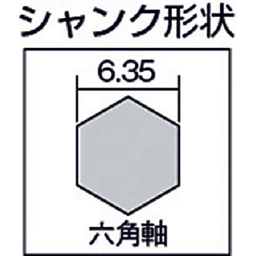 TRUSCO 하이스 관통 홀소 14mm NSBM14TN 1개