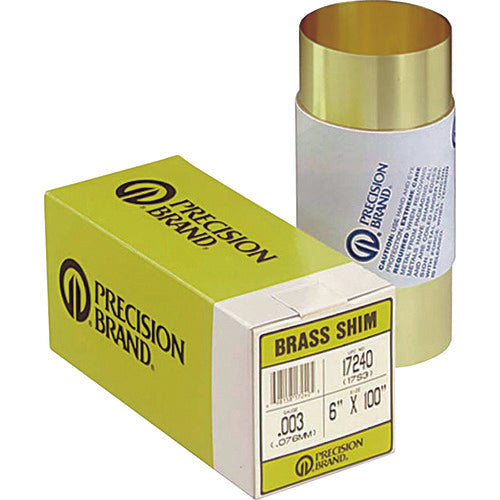 Precision Brass Rolled Shim PB0.30BS17976 1 Roll