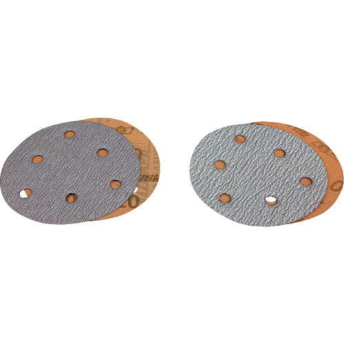 일본 연지 AH 매직 택 종이 원형 Φ125 구멍 있음 P320 AHAC-DDSM-06 P320 100 매