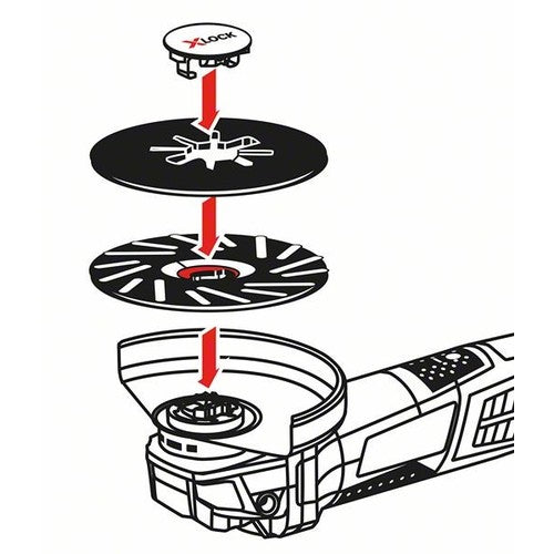 Bosch X-LOCK Disc Clip 2608601720 1 piece
