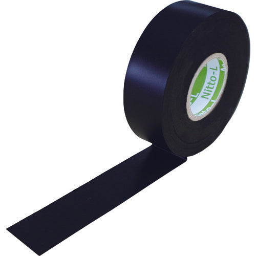 日東エルマテ 日東エルマテリアル 塩化ビニル系防食テープ NO.51LS 0.4mm×25mm×10M ブラック(10巻入り) 51LS-25BK 1 PK