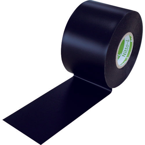 日東エルマテ 日東エルマテリアル 塩化ビニル系防食テープ NO.51LS 0.4mm×50mm×10M ブラック(5巻入り) 51LS-50BK 1 PK